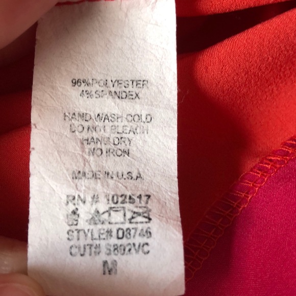 Soprano color block dress (M) B5 - Picture 8 of 8